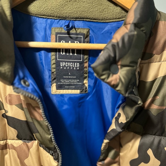 Upcycled Puffer. Great to layer over big sweaters. - Picture 2 of 6